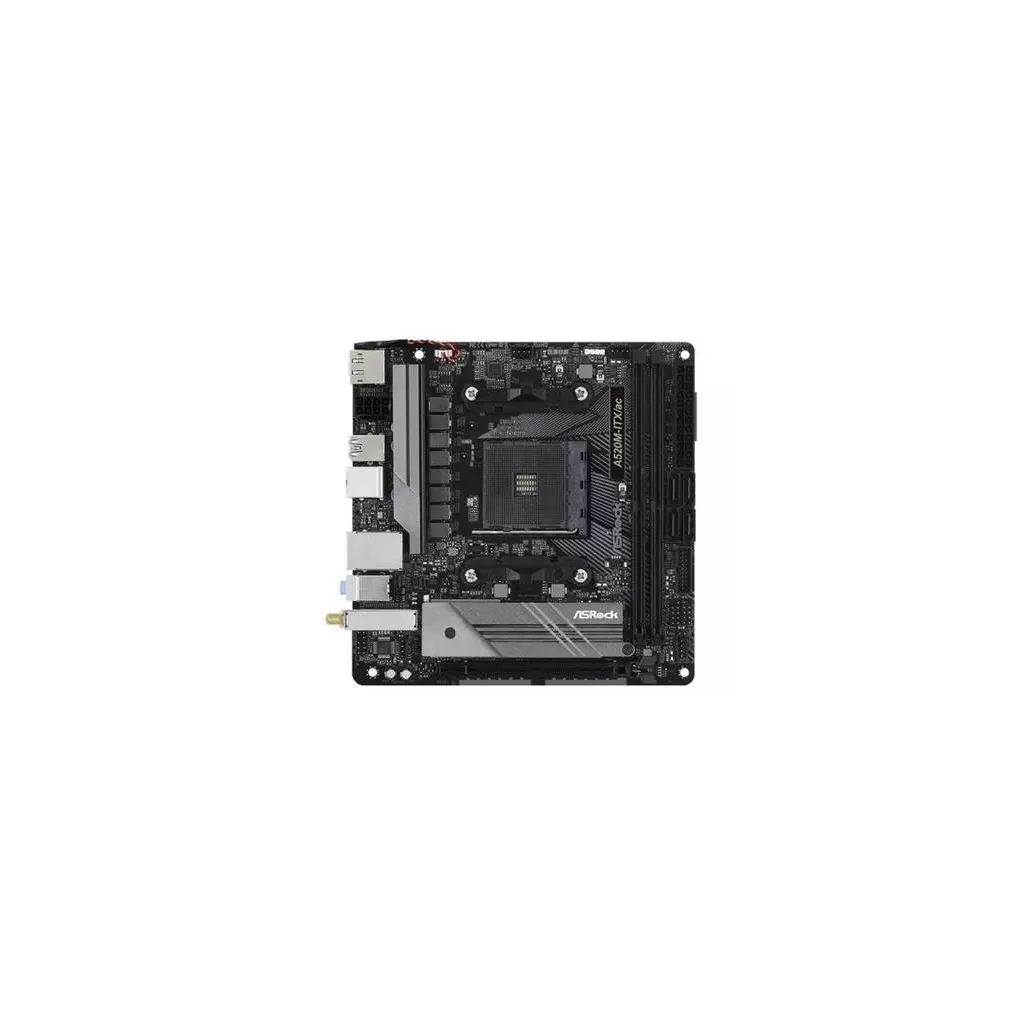 Obrázek produktu ASRock A520M-ITX/AC (AM4, amd A520, mini ITX, 2xDDR4 4733+, VGA+HDMI, WIFI)
