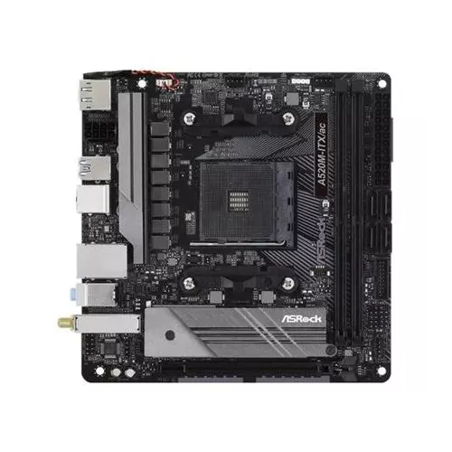 obrázek produktu ASRock A520M-ITX/AC (AM4, amd A520, mini ITX, 2xDDR4 4733+, VGA+HDMI, WIFI)