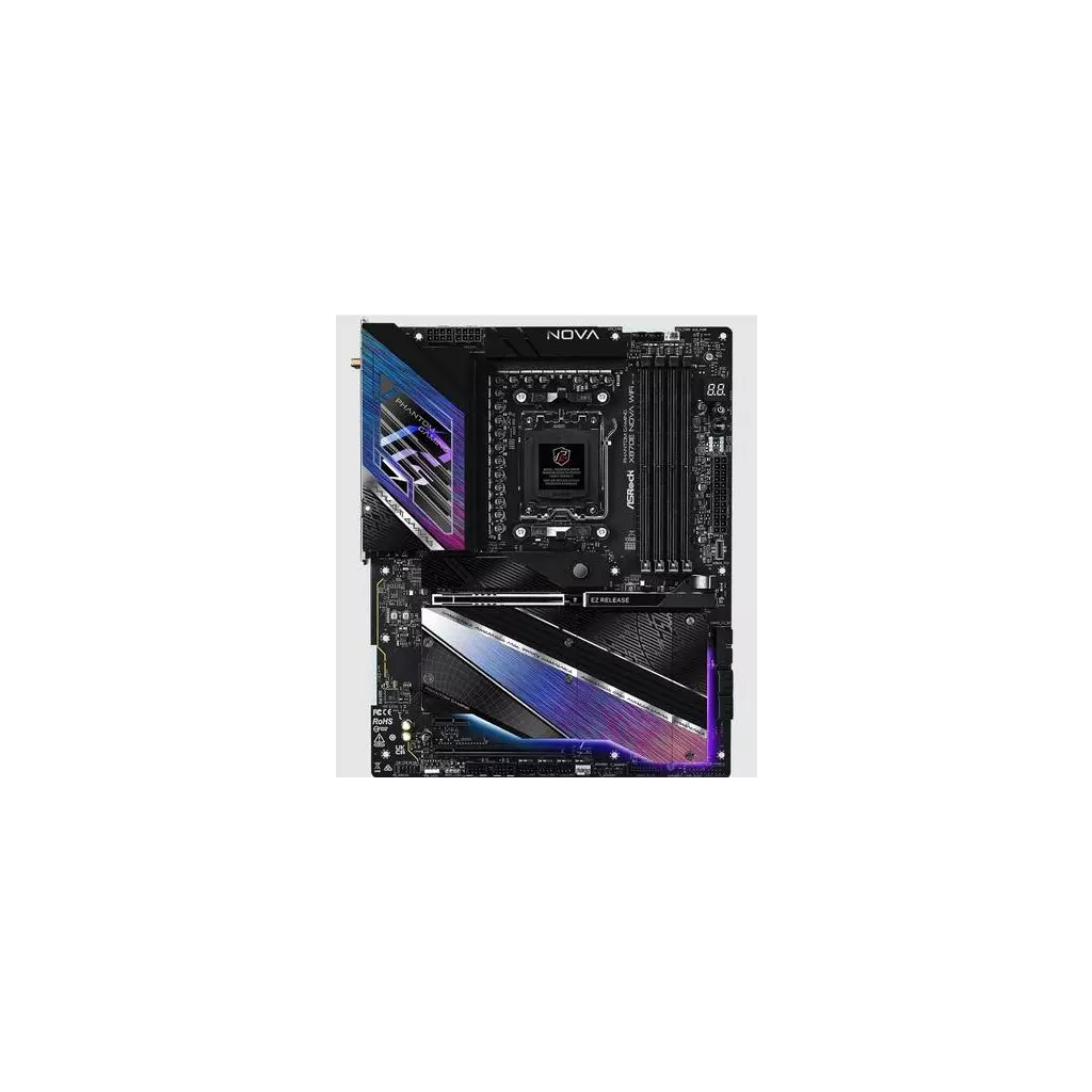 Obrázek produktu ASRock X870E NOVA WIFI (AM5, amd X870, 4xDDR5, WIFI, ATX)