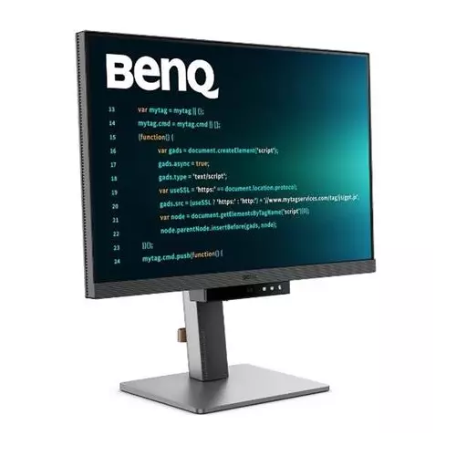 obrázek produktu BenQ LED RD240Q 24,1" IPS 2560x1600 5ms DP HDMI 2xUSB-C 3xUSB 3.0 Jack VESA repro pivot 95% DCI-P3 Daisy Chain černá