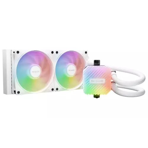 obrázek produktu Be quiet! Light Loop vodní chladič CPU ARGB 240mm 2x120mm Intel i AMD bílý