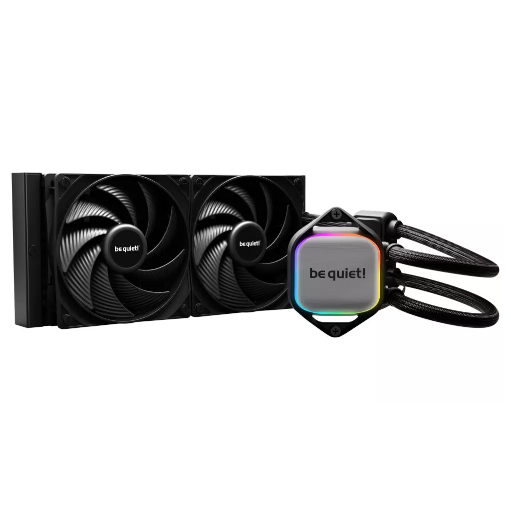 Obrázek produktu Be quiet! Pure Loop 2 vodní chladič CPU ARGB 240mm 2x120mm Intel 1700 1200 1150 1151 1155 AMD AM4 AM5