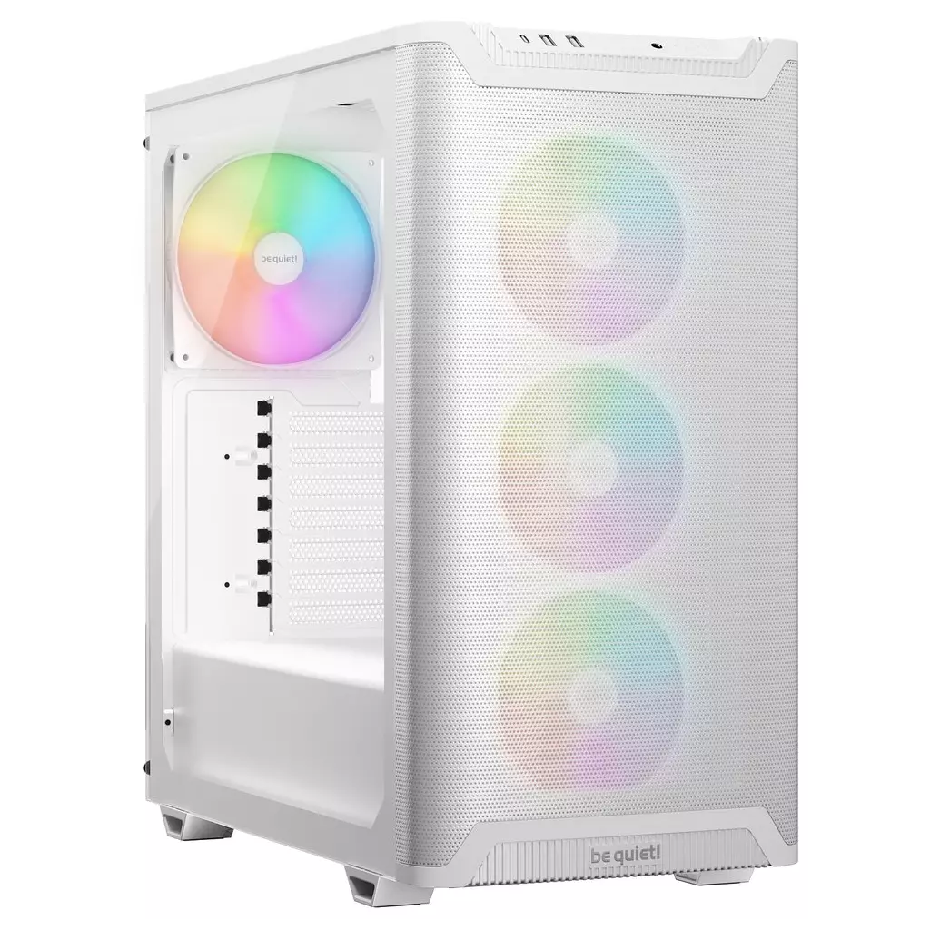 Obrázek produktu Be quiet! skříň Pure Base 501LX ATX 4xARGB fan USB-C 2xUSB 3.2 temperované sklo bílá