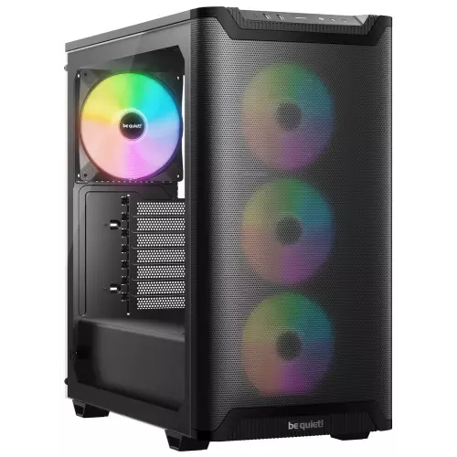obrázek produktu Be quiet! skříň Pure Base 501LX ATX 4xARGB fan USB-C 2xUSB 3.2 temperované sklo černá