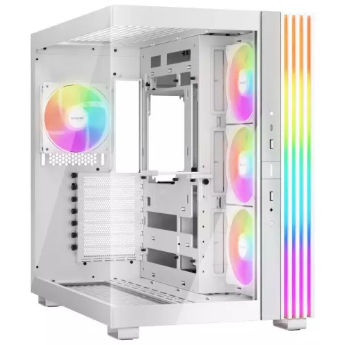 obrázek produktu Be quiet! skříň LIGHT Base 600LX ATX 4x120mm ARGB fan 2xUSB 3.0 USB-C panoramatická bílá