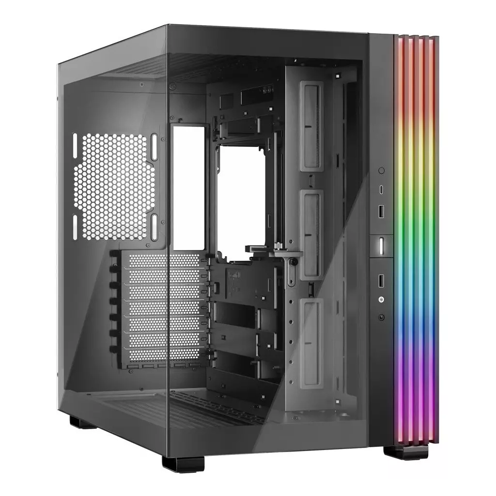 Obrázek produktu Be quiet! skříň LIGHT Base 600DX ATX ARGB pásek až 10 fan 2xUSB USB-C panoramatická černá