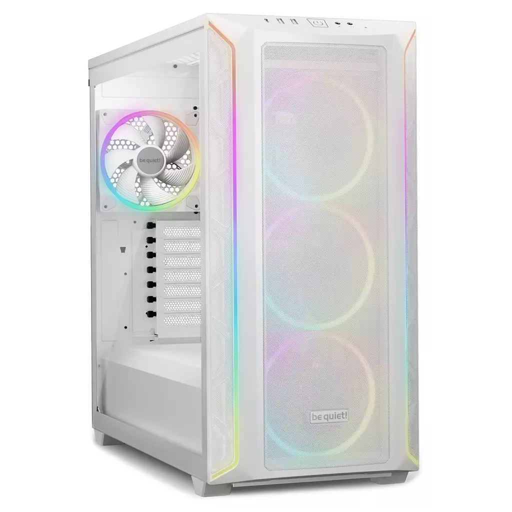 Obrázek produktu Be quiet! skříň Shadow Base 800FX ARGB 4x140mm ARGB fan USB-C 2xUSB 3.0 tvrzené sklo bílá