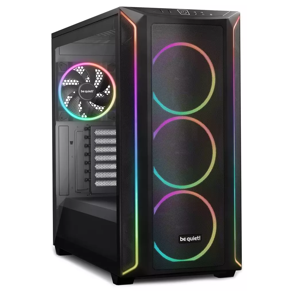 Obrázek produktu Be quiet! skříň Shadow Base 800FX ARGB 4x140mm ARGB fan USB-C 2xUSB 3.0 tvrzené sklo černá