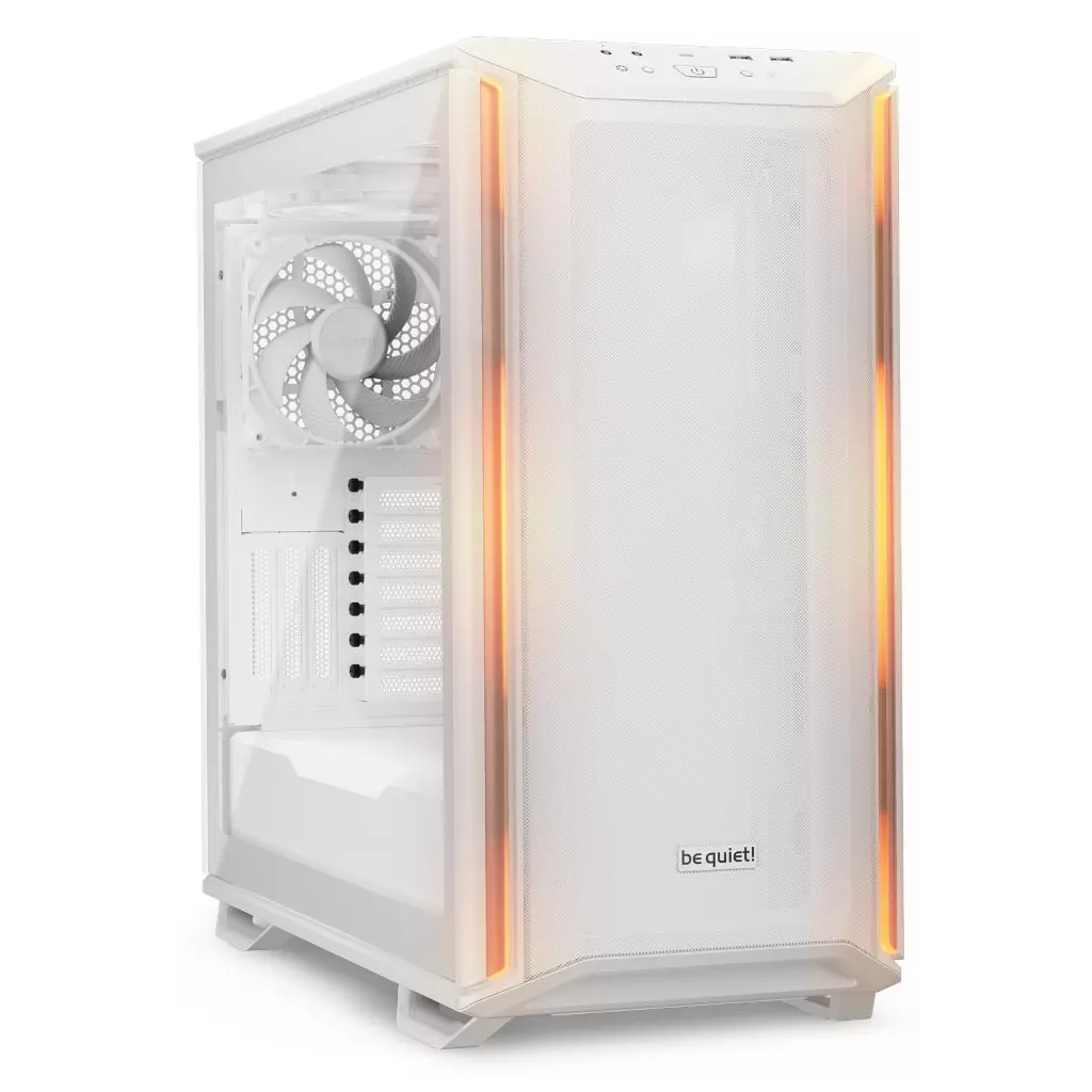 Obrázek produktu Be quiet! skříň Dark Base 701 MidT bez zdroje 3x140mm fan ARGB 1x USB-C + 2x USB3 průhledná bočnice bílá
