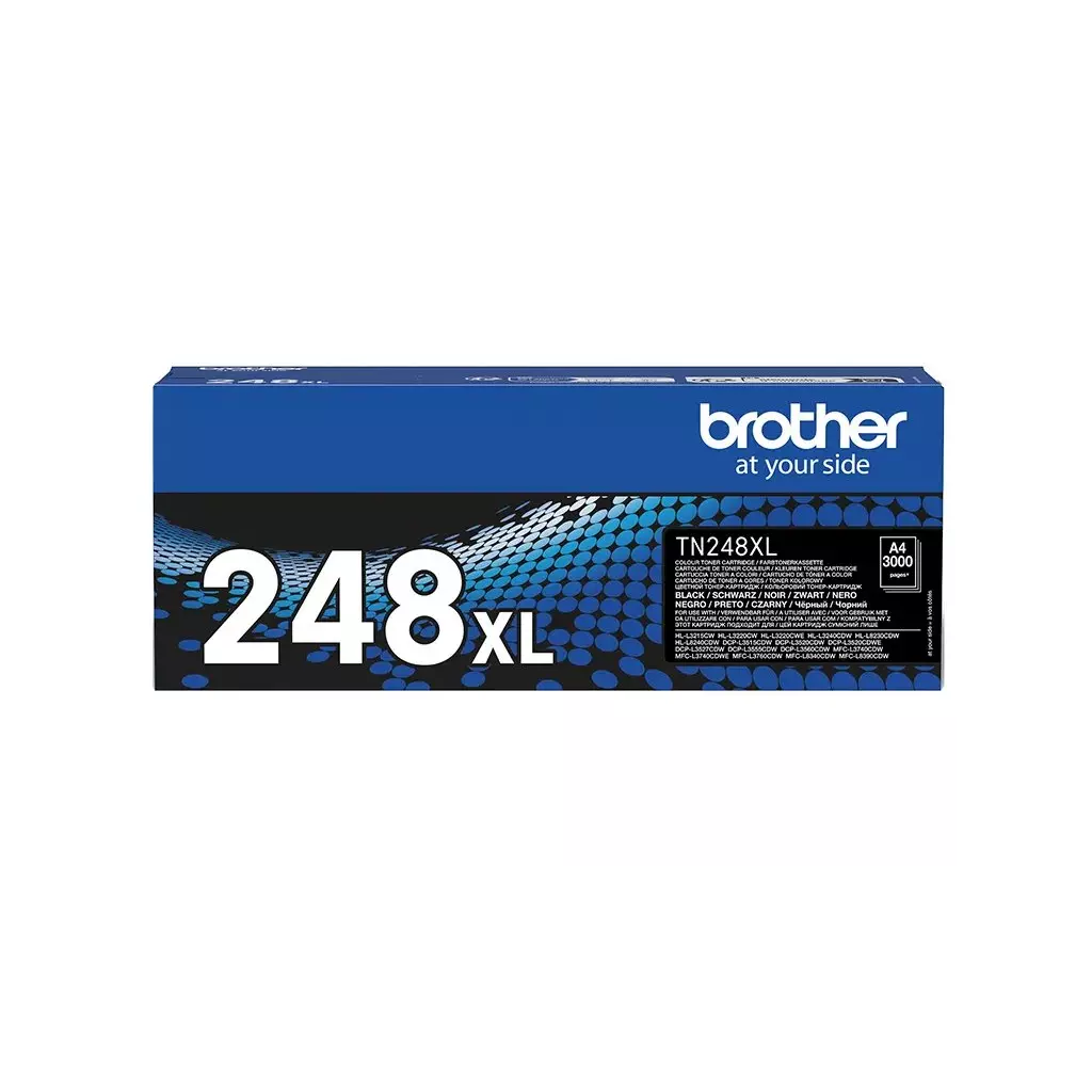 Obrázek produktu Brother toner TN248XLBK black 3000str. DCP-L3520CDW, DCP-L3560CDW, HL-L3220CW, L8230CDW, L8240CDW, MFC-L3740CDW