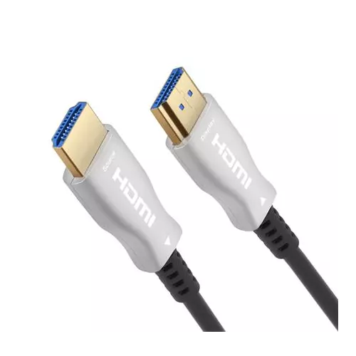 obrázek produktu PremiumCord optický fiber High Speed with Ether. 4K@60Hz kabel 50m, M/M, zlacené konektory
