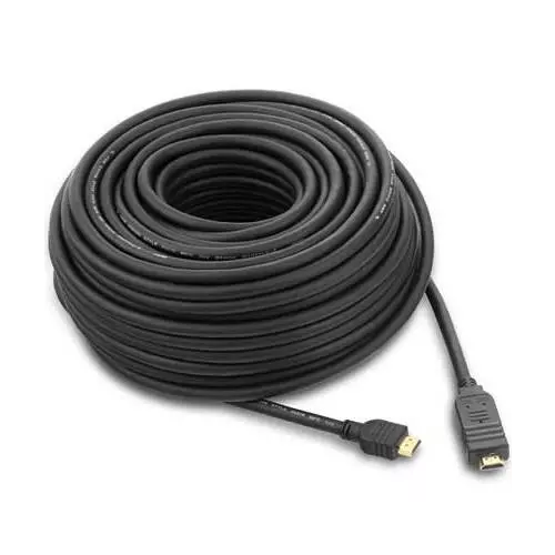 obrázek produktu PremiumCord HDMI High Speed with Ether. kabel se zesilovačem, 30m, 3x stínění, M/M, zlacené konektory, černý