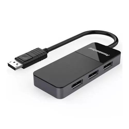 obrázek produktu PremiumCord  MST adapter DisplayPort 1.4 na 3x DisplayPort monitory 8K@60Hz, extended + mirror + duplicate režimy