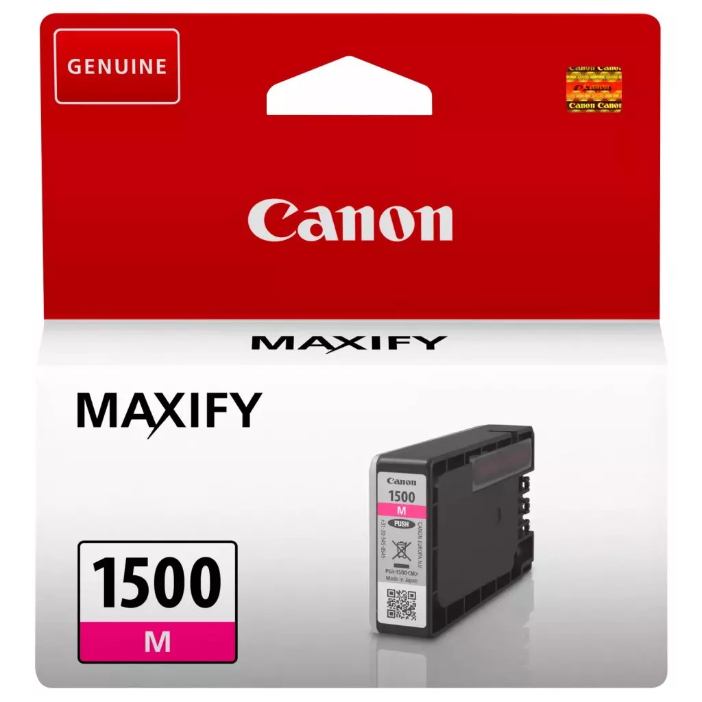 Obrázek produktu Canon inkoustová náplň PGI-1500 M magenta
