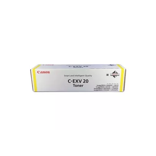 obrázek produktu Canon originální toner C-EXV20 Y, 0439B002, yellow, 35000str.
