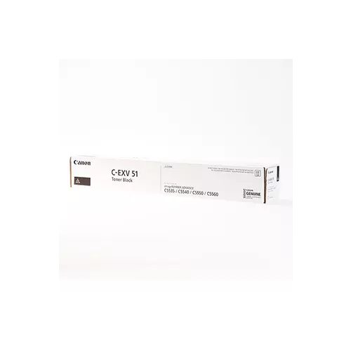obrázek produktu Canon originální toner C-EXV51 BK, 0481C002, black, 69000str.