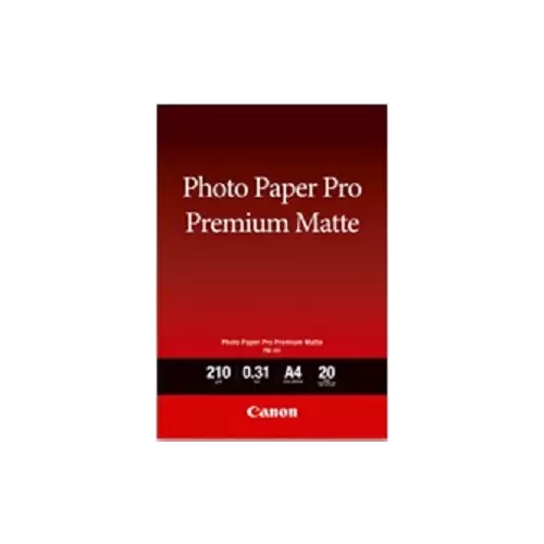 obrázek produktu Canon fotopapír PM-101 A3+ Premium Matte 210 g/m2 20 listů