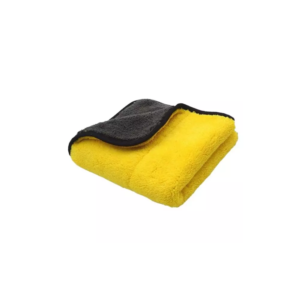 Obrázek produktu COLORWAY oboustranná utěrka z mikrovlákna/ 50x60/ 800gsm/ pro automobil/ žluto-šedivá