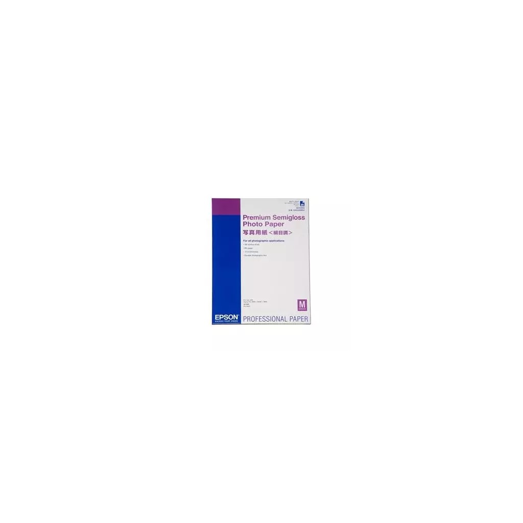 Obrázek produktu Epson Premium Semigloss Photo Paper A2 251g 25 listů C13S042093