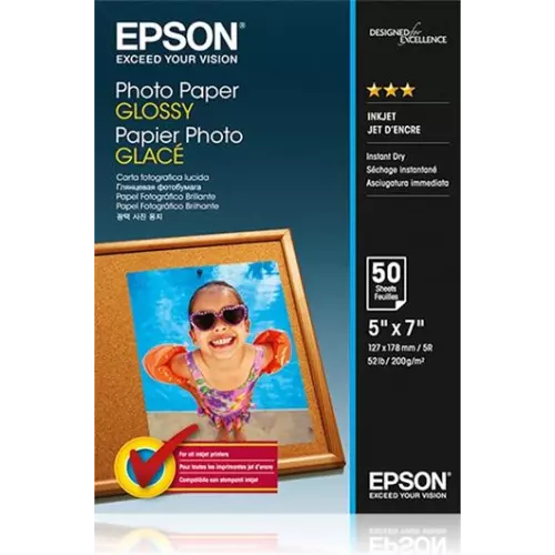 obrázek produktu Epson Photo Paper Glossy 13x18cm 50 listů C13S042545