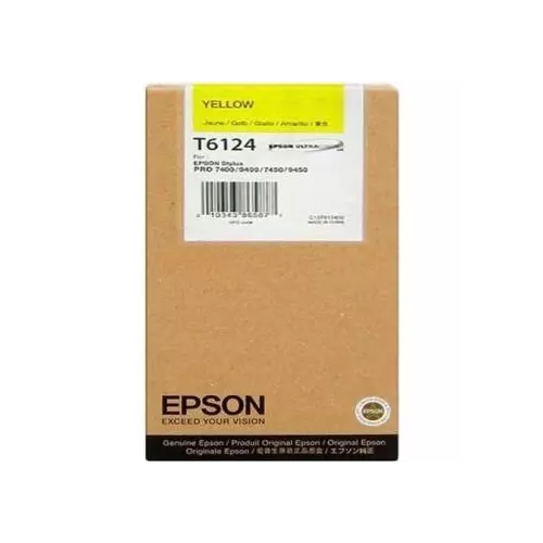 obrázek produktu Epson originální ink C13T612400, yellow, 220ml