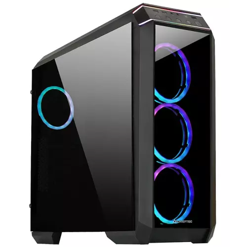 obrázek produktu Chieftec MidT Stallion II GP-02B-UC-OP ATX 2x USB3.0 USB2.0 USB-C bez zdroje průhledná bočnice černá