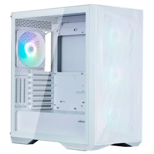 obrázek produktu Zalman skříň Z9 Iceberg white Middle tower ATX 4x140mm fan ARGB temperované sklo bílá