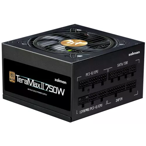 obrázek produktu Zalman zdroj ZM750-TMX2 750W ATX3.0 active PFC modulární 80 Plus Gold