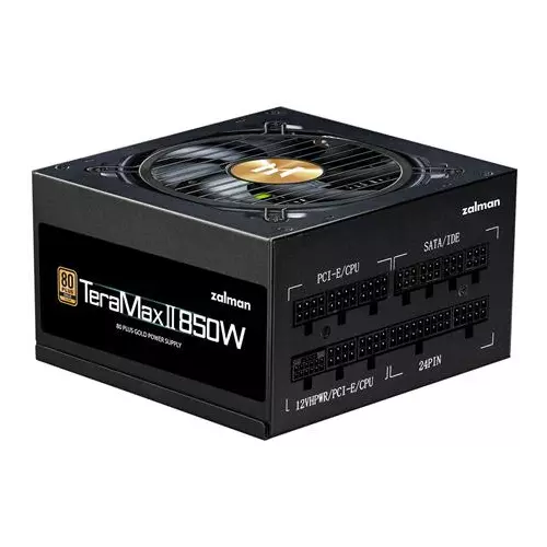 obrázek produktu Zalman zdroj ZM850-TMX2 850W ATX3.0 active PFC modulární 80 Plus Gold