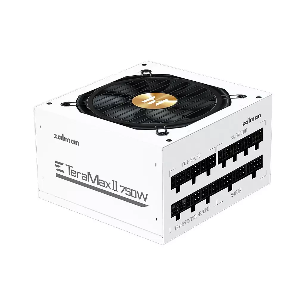 Obrázek produktu Zalman zdroj ZM750-TMX2 WH 750W ATX3.0 active PFC modulární 80 Plus Gold bílý