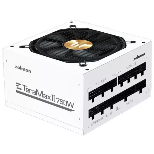 obrázek produktu Zalman zdroj ZM750-TMX2 WH 750W ATX3.0 active PFC modulární 80 Plus Gold bílý