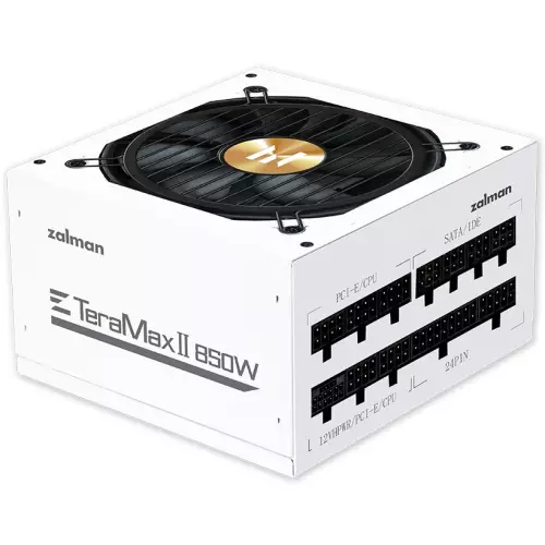 obrázek produktu Zalman zdroj ZM850-TMX2 WH 850W ATX3.0 active PFC modulární 80 Plus Gold bílý