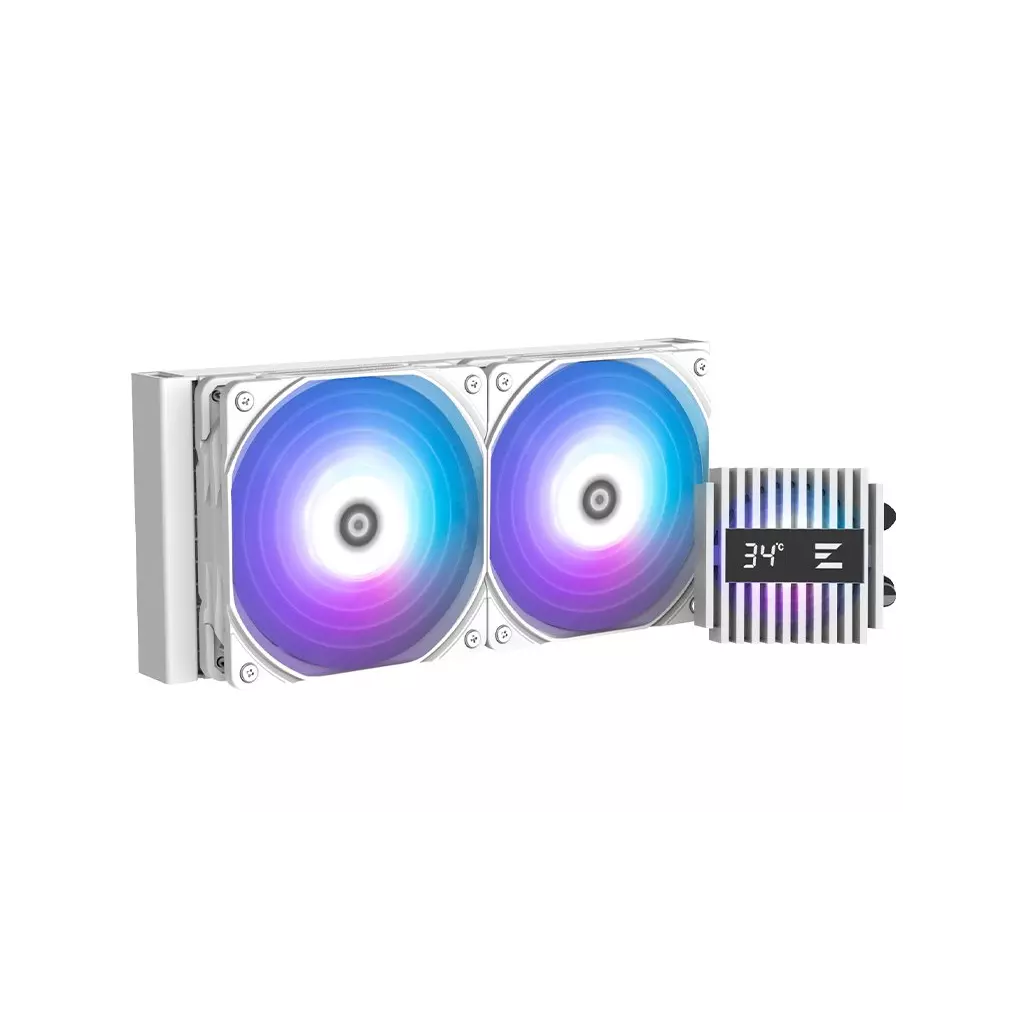 Obrázek produktu Zalman vodní chladič ALPHA2 A24 White 2 x 120 mm PWM ARGB bílý