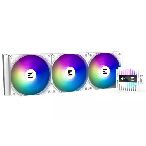 obrázek produktu Zalman vodní chladič ALPHA2 A36 White 3 x 120 mm PWM ARGB bílý