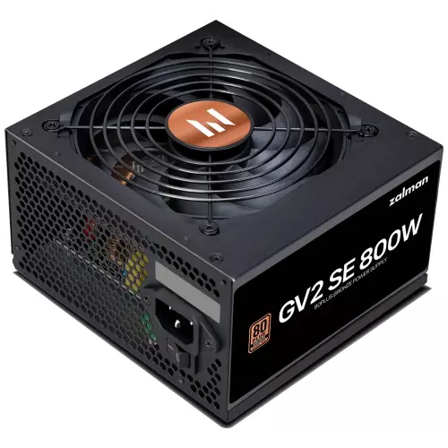 obrázek produktu Zalman zdroj ZM800-GV2SE 800W ATX akt. PFC 120mm ventilátor 80PLUS