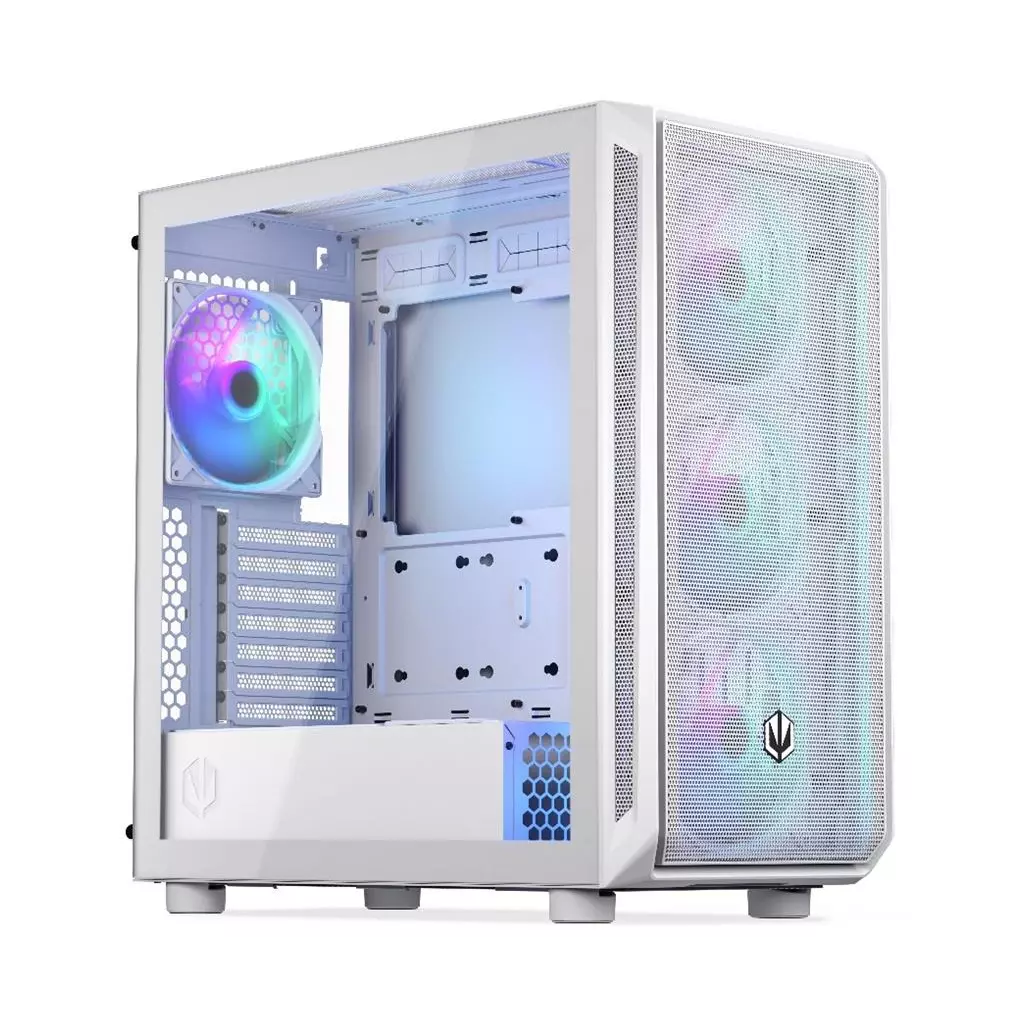 Obrázek produktu Endorfy skříň Arx 700 ARGB ATX 4x 140 ARGB fan (až 8 fans) 2x USB USB-C mesh p. tvrzené sklo bílá