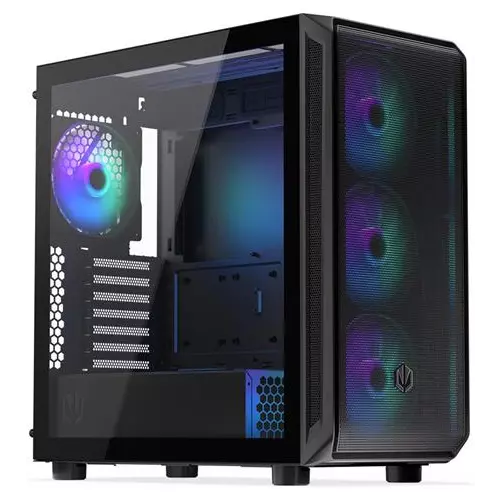 obrázek produktu Endorfy skříň Arx 700 ARGB / ATX / 4x 140 ARGB fan (až 8 fans) / 2x USB / USB-C / mesh p. / tvrzené sklo / černá