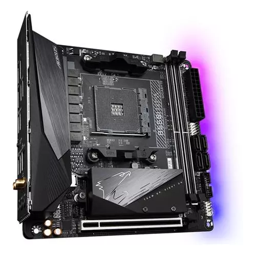 obrázek produktu Gigabyte AM4 B550 I Aorus PRO AX, AMD B550I, 2 x DDR4, Wi-Fi, HDMI