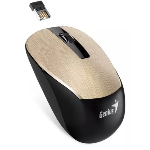 obrázek produktu Genius NX-7015 1600 dpi Blue-Eye senzor bezdrátová zlatá