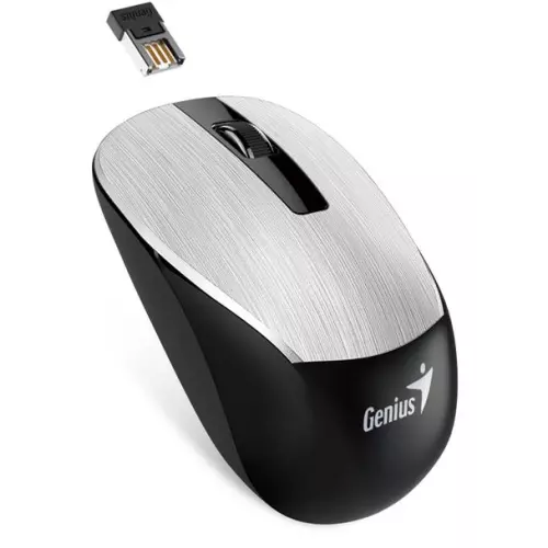 obrázek produktu Genius NX-7015/ 1600 dpi/ Blue-Eye senzor/ bezdrátová/ stříbrná