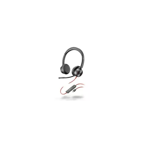 obrázek produktu HP Poly Blackwire 8225 náhlavní souprava, USB-C A adaptér, stereo