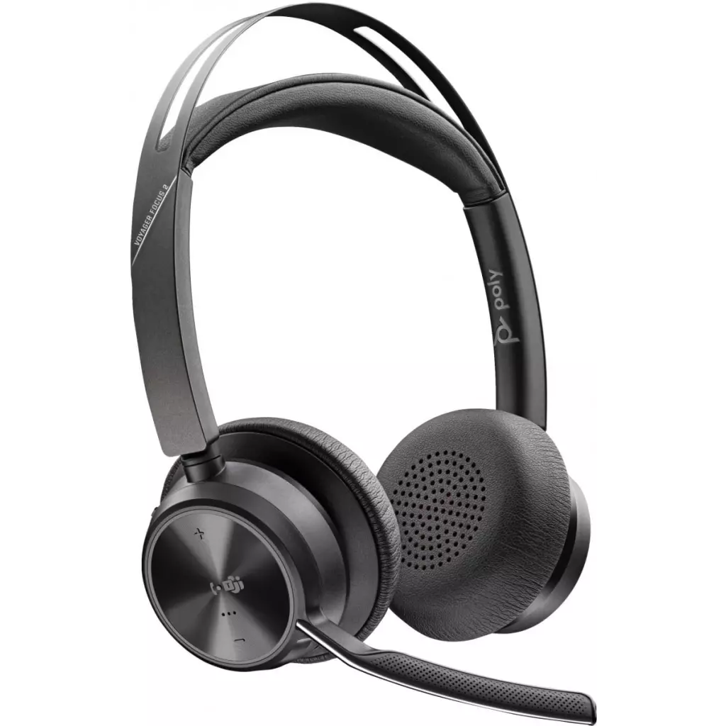 Obrázek produktu HP Poly Voyager Focus 2 Microsoft Teams Certified USB-C-C Headset +USB-C A Adapter