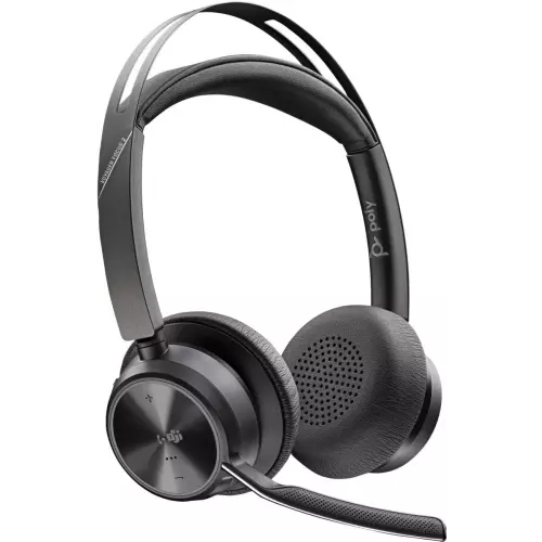 obrázek produktu HP Poly Voyager Focus 2 Microsoft Teams Certified USB-C-C Headset +USB-C A Adapter