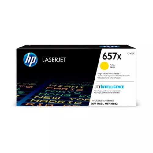 obrázek produktu HP 657X High Yield žlutá LJ Cartridge, CF472X