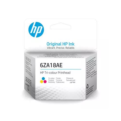 obrázek produktu HP originální tisková hlava 6ZA18AE, Tri-color, HP Smart Tank 500, 515, 530, 615 AiO
