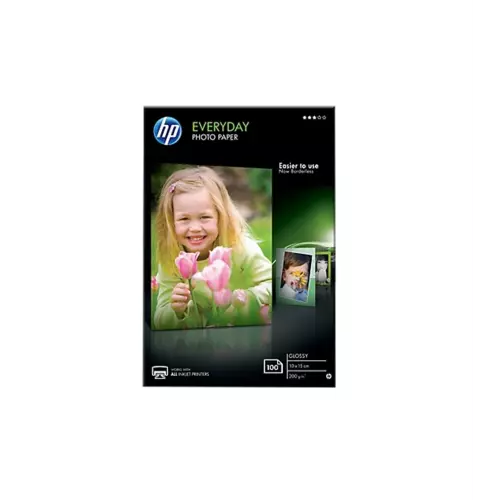 obrázek produktu HP Everyday Photo Paper - fotografickýpapír - 100 listy - 100 x 150 mm - 200 g/m2