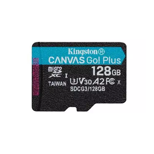 obrázek produktu Kingston Canvas GO! Plus microSD 128 GB bez adaptéru