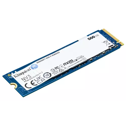 obrázek produktu Kingston NV3 SSD 500GB NVMe M.2 Ie Gen4 Interní M.2 2280