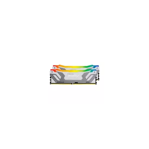 obrázek produktu Kingston CUDIMM DDR5 48GB (Kit of 2) 8400MT s CL40 FURY Renegade RGB White XMP