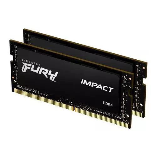 obrázek produktu Kingston FURY Impact - 64GB (2x32) DDR4, 3200MHz, CL20, SODIMM
